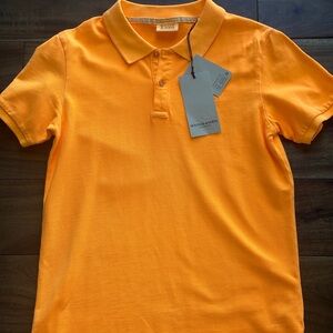 Scotch & Soda Bright Orange Kids Polo